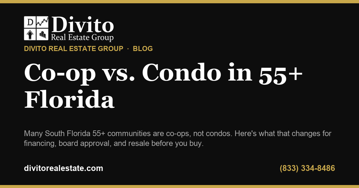 Co-op vs. Condo in South Florida