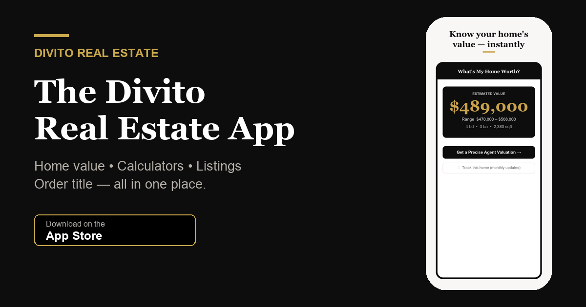 Introducing the Divito Real Estate App