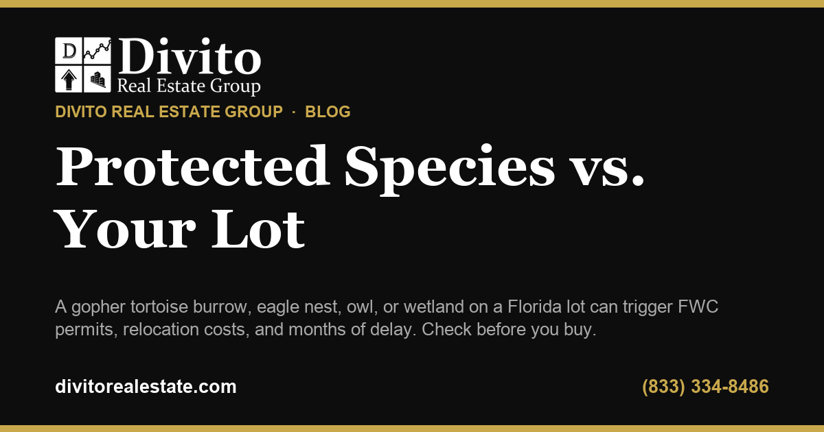 The Protected-Species Delay