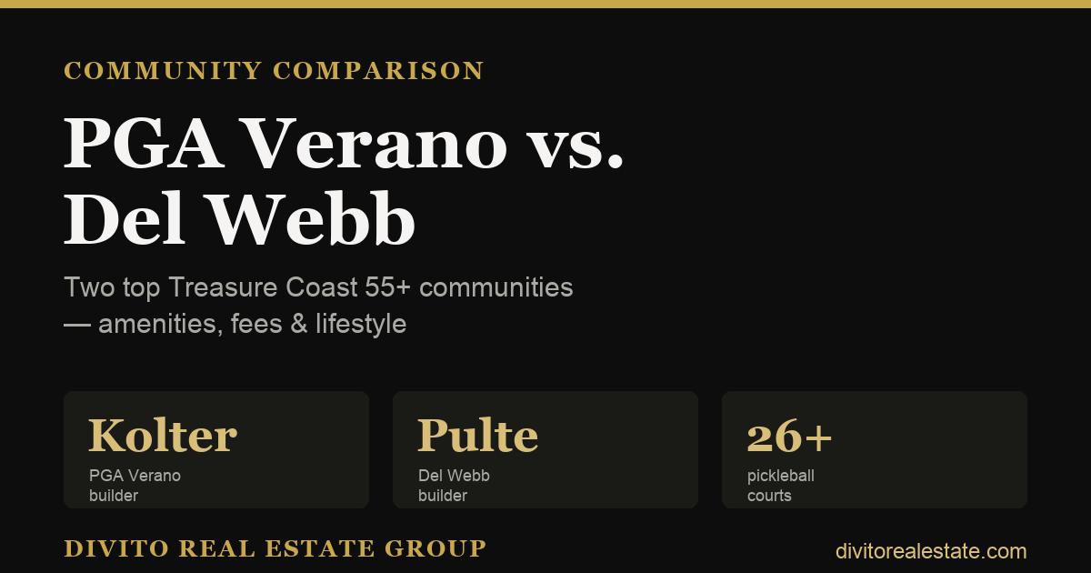 PGA Verano vs. Del Webb